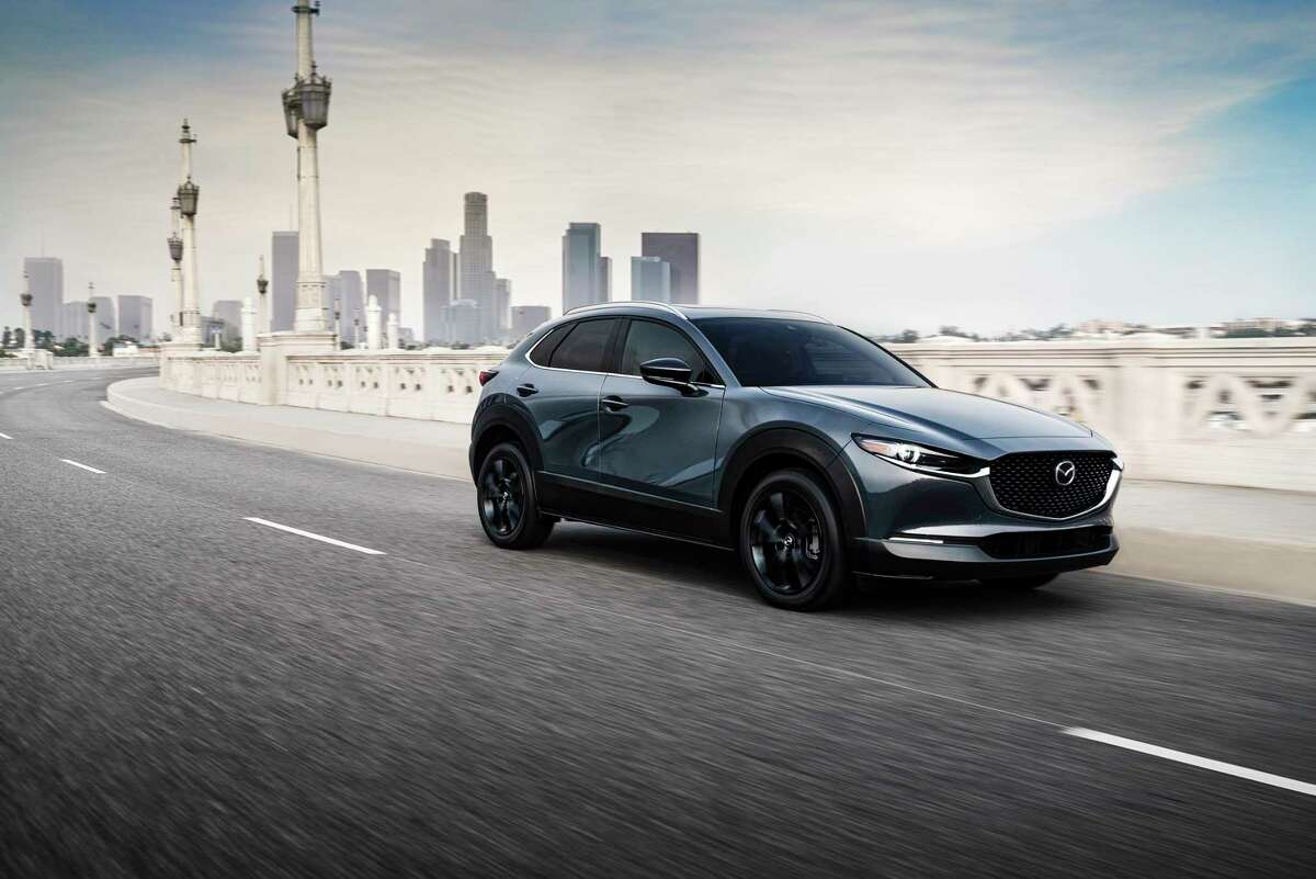 The Mazda CX-30 has all-wheel drive and a turbocharged 227-horsepower engine.