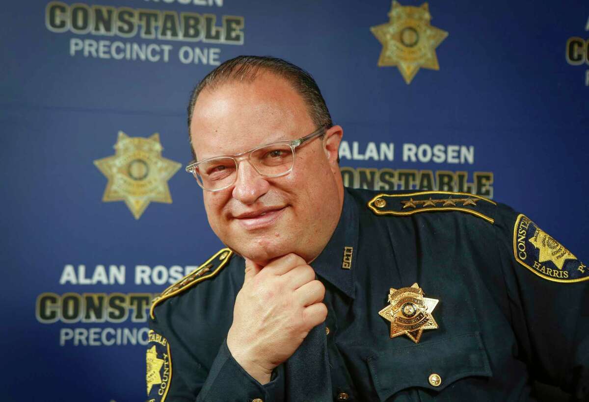 Constable Alan Rosen photographed Thursday, Jan. 28, 2021, in Houston.