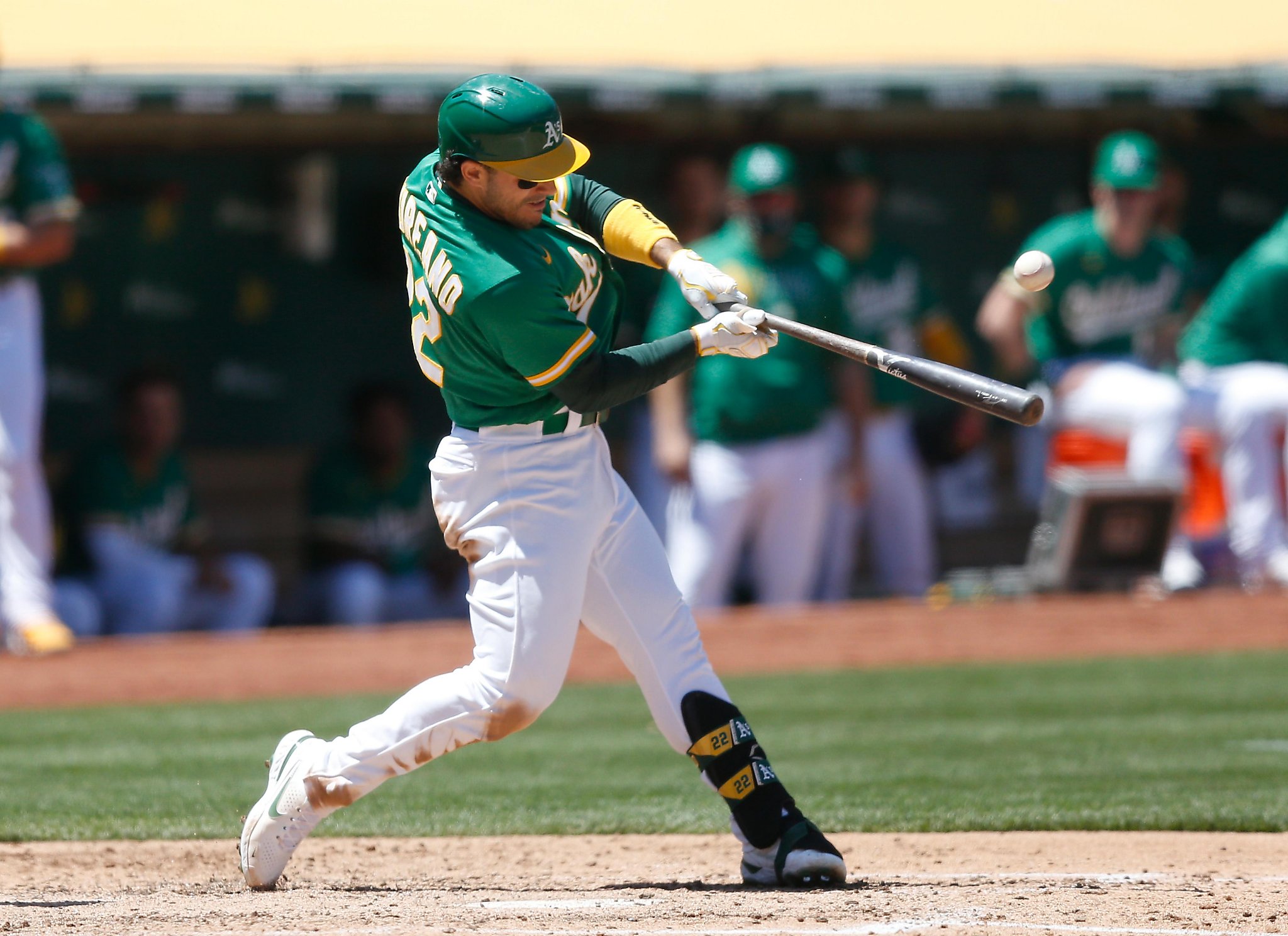 A’s report encouraging news on health of Ramon Laureano, Chad Pinder