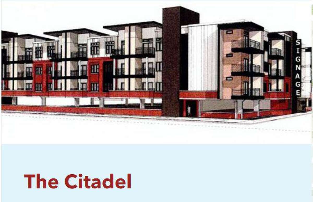A rendering of The Citadel, an affordable housing complex for seniors planned for Elgin Street in Third Ward. The city voted Wednesday to use $10.2 million in Harvey relief funds to help finance the project.
