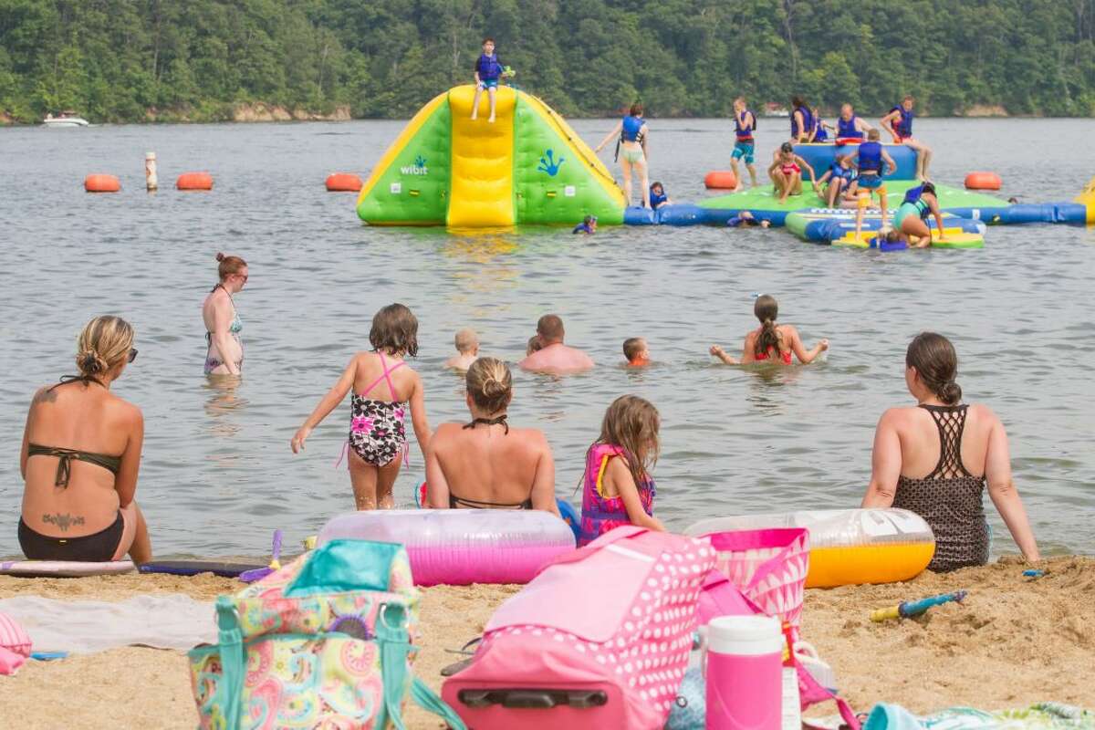 Milnot Beach on Lake Lou Yaeger is a great escape that's not far away. It features sand volleyball, unlimited fun for the kids and a pool house with a party room that can be rented out. Add the fact that it's nestled off of old Route 66, and you've got yourself a fun, ol' fashion family trip. Anchored climbing courses are in the water, and there is also a variety of items to rent if you plan to wander from the shore.