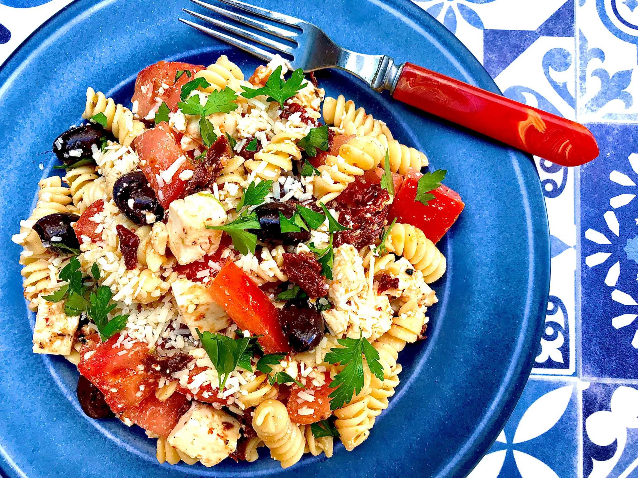 Recipe Tomato Feta Pasta Salad 8857