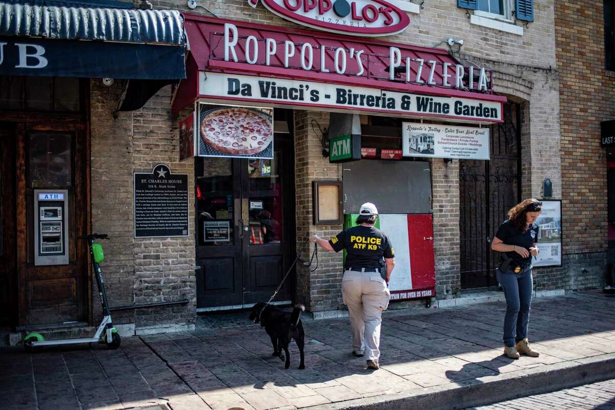 Law enforcement combs Sixth Street in Austin, where 13 people were shot Saturday, including a 25-year-old man who died at a hospital Sunday. Readers say they’re worried “constitutional carry” will lead to more gun violence.