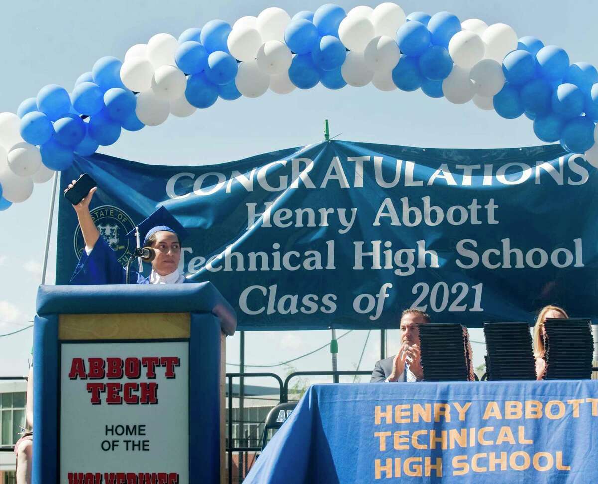 Photos Henry Abbott Technical High School students graduate