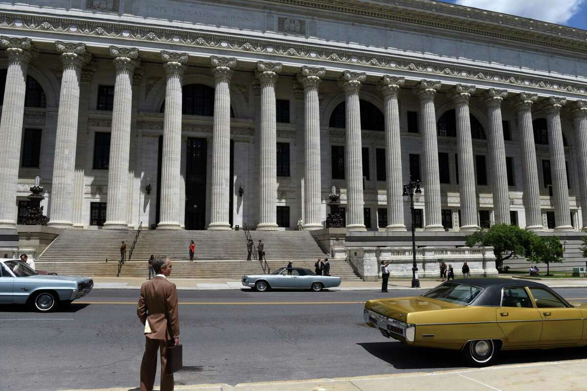 Photos 'Watergate' filming brings big stars to Albany