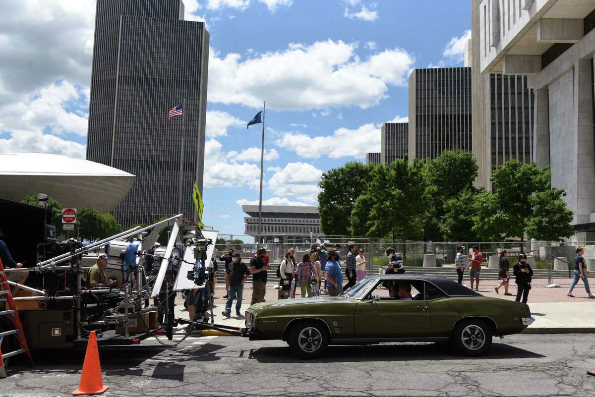 Photos 'Watergate' filming brings big stars to Albany