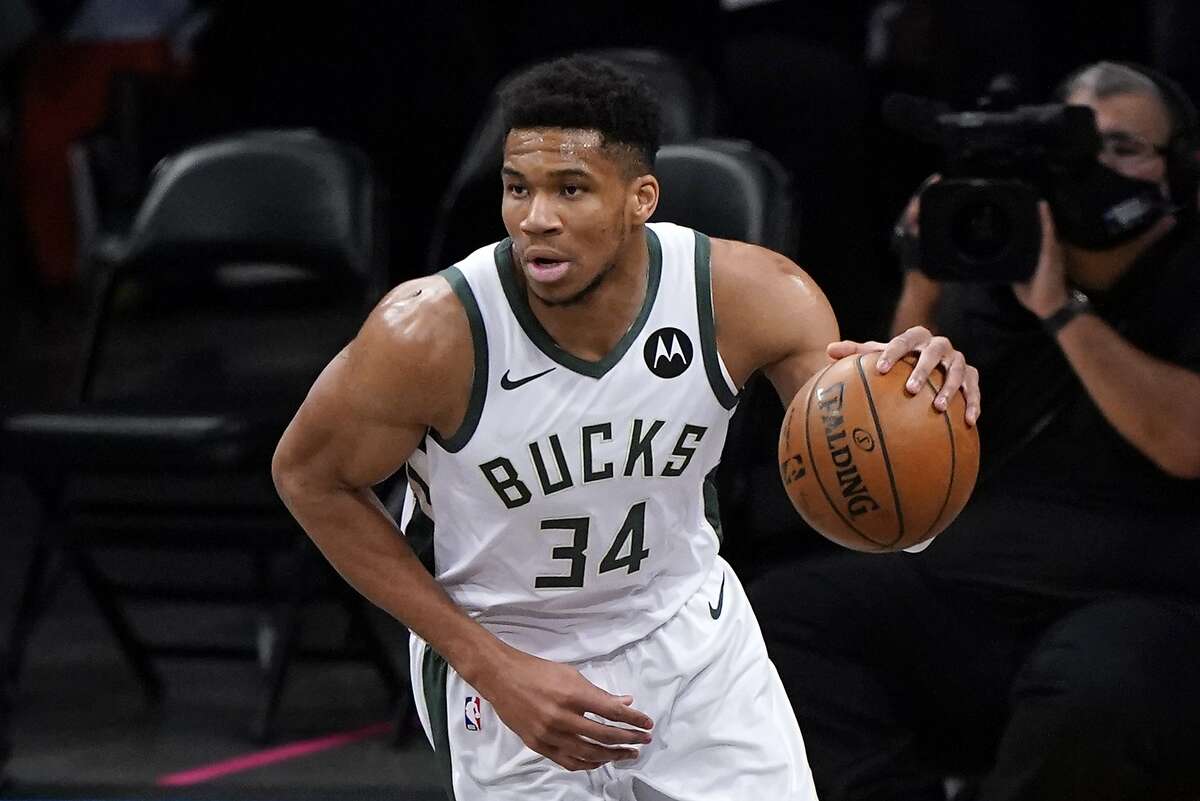 Forward Giannis Antetokounmpo and the Bucks will try to force a Game 7 in their Eastern Conference semifinal series with Brooklyn when they take on the Nets in Milwaukee at 5:30 p.m. Thursday (ESPN).