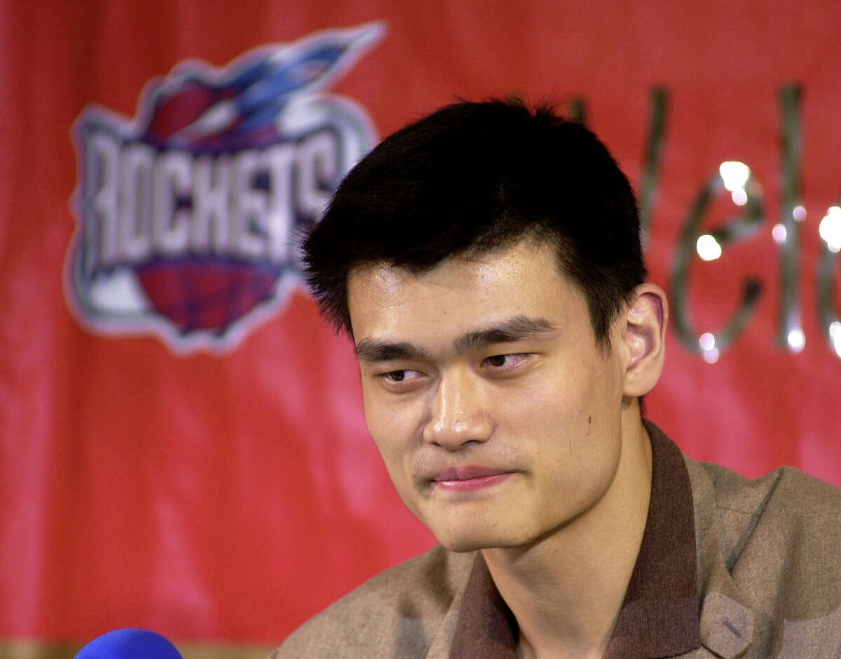 Rockets In The Lottery Landing Global Icon Yao Ming