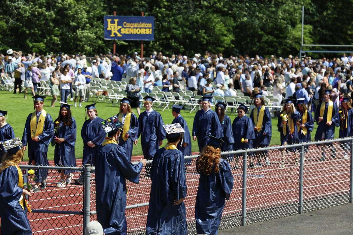 Photos Nearly 200 graduate HaddamKillingworth High School