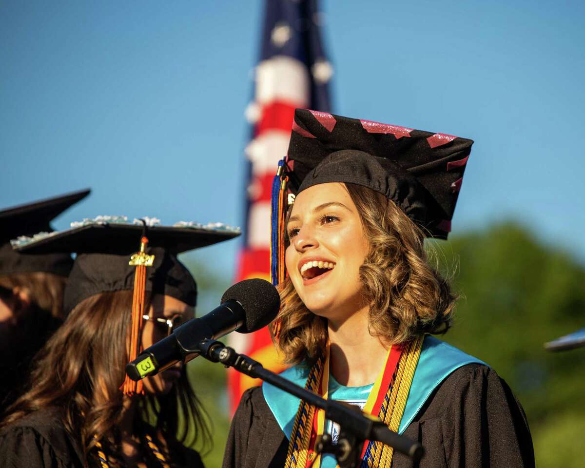 Shelton High School graduation for the Class of 2021 on Wednesday, June 16 2021.
