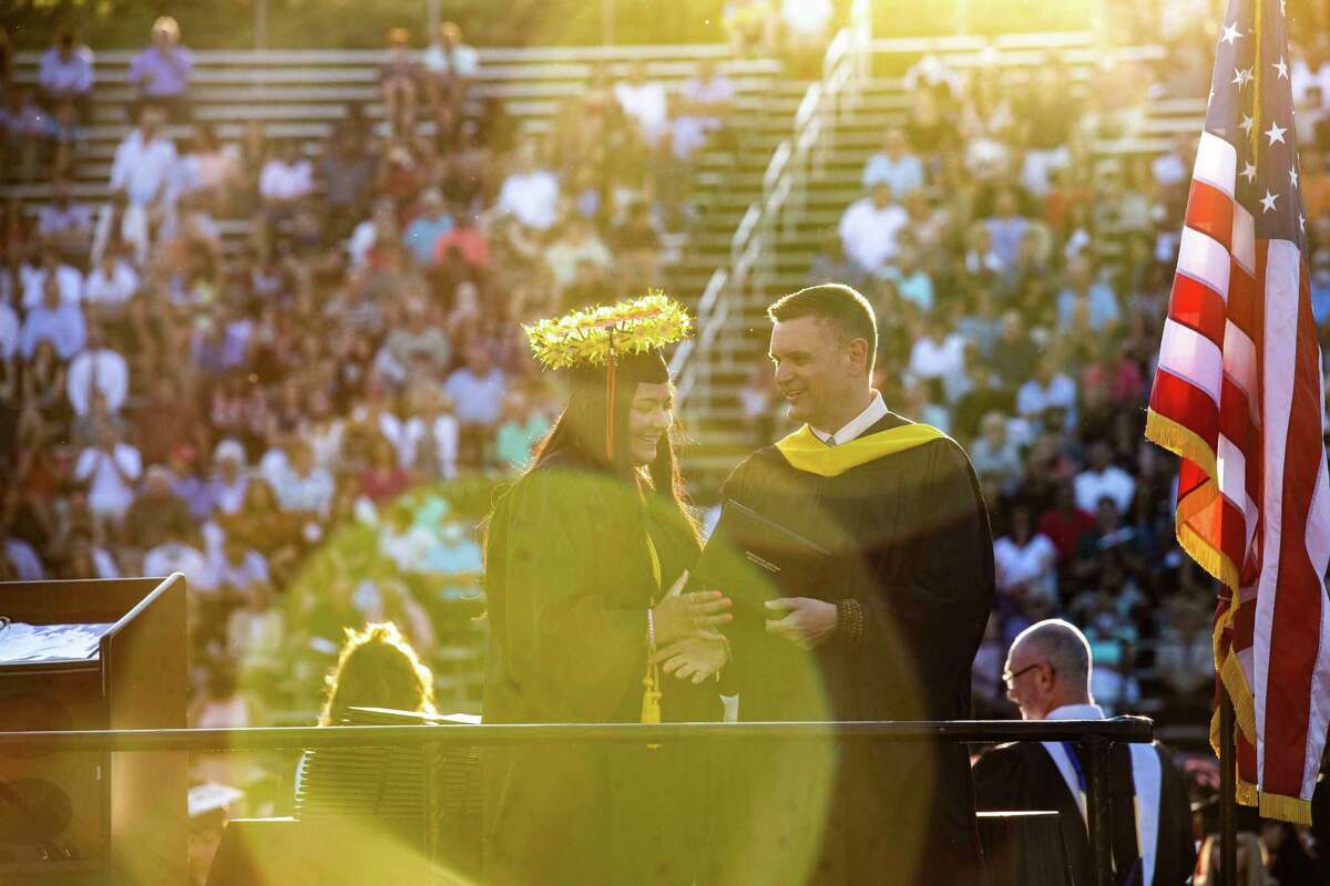 Shelton High School graduation for the Class of 2021 on Wednesday, June 16 2021.