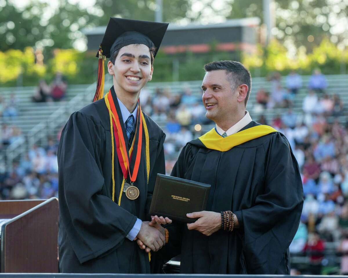 Shelton High School graduation for the Class of 2021 on Wednesday, June 16 2021.