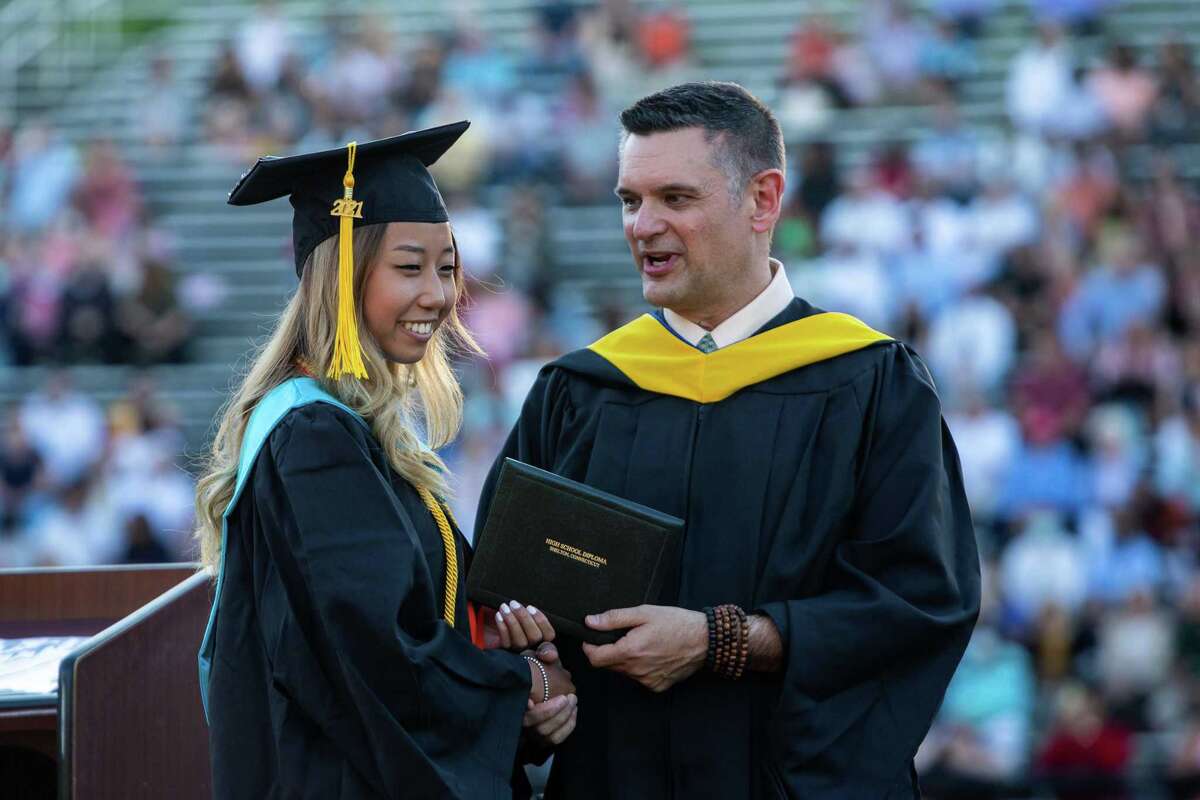Shelton High School graduation for the Class of 2021 on Wednesday, June 16 2021.