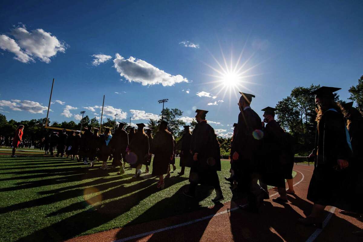 Shelton High School graduation for the Class of 2021 on Wednesday, June 16, 2021.