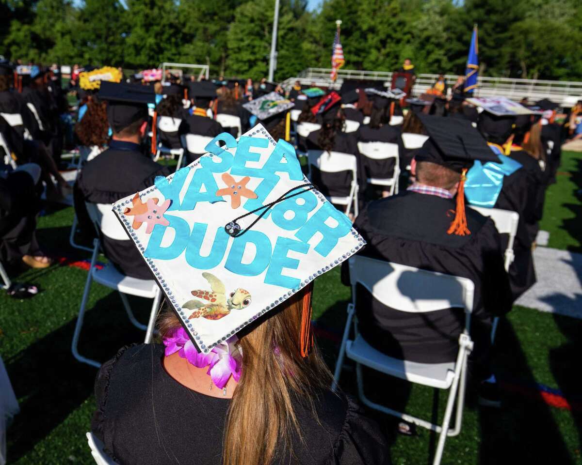 Shelton High School graduation for the Class of 2021 on Wednesday, June 16 2021.