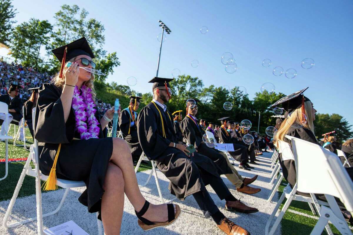 Shelton High School graduation for the Class of 2021 on Wednesday, June 16 2021.
