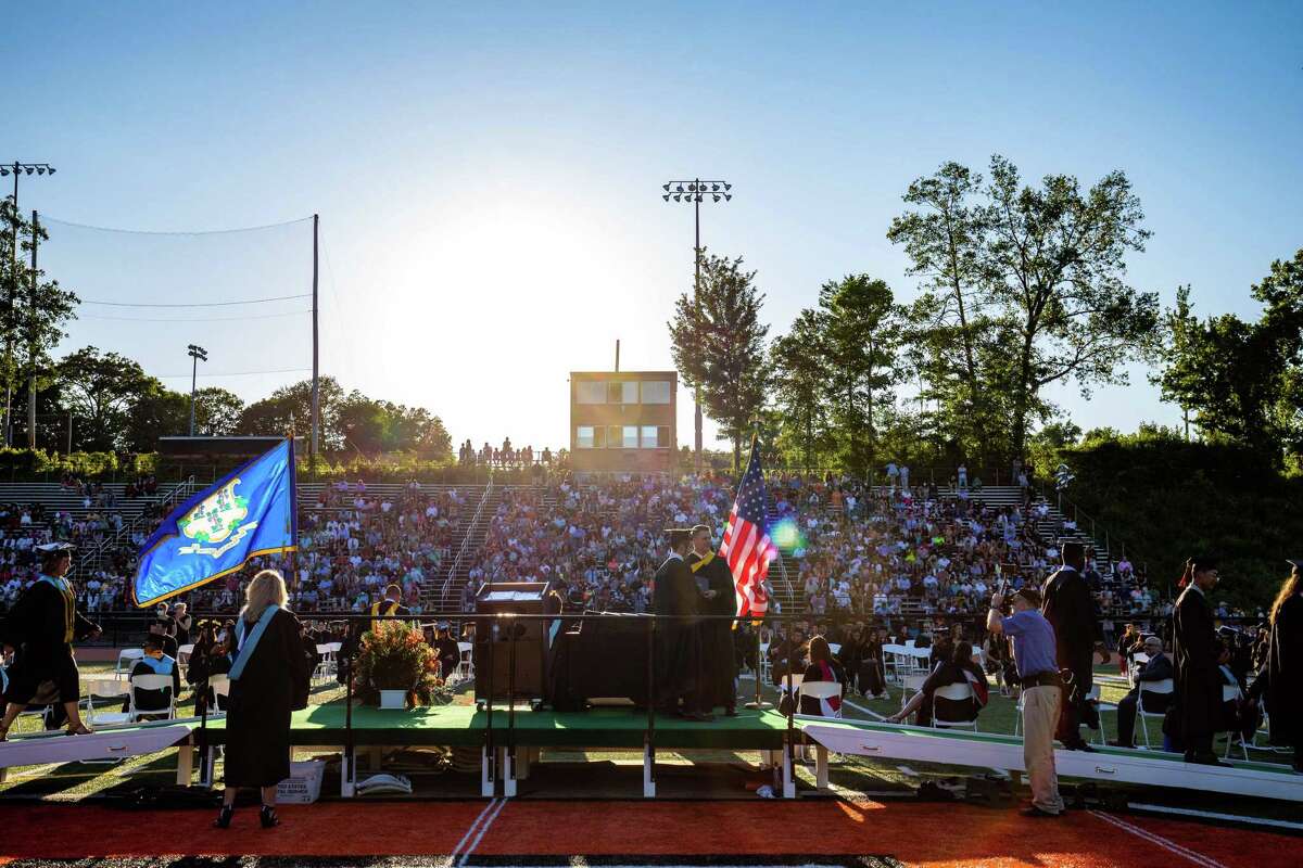 Shelton High School graduation for the Class of 2021 on Wednesday, June 16 2021.