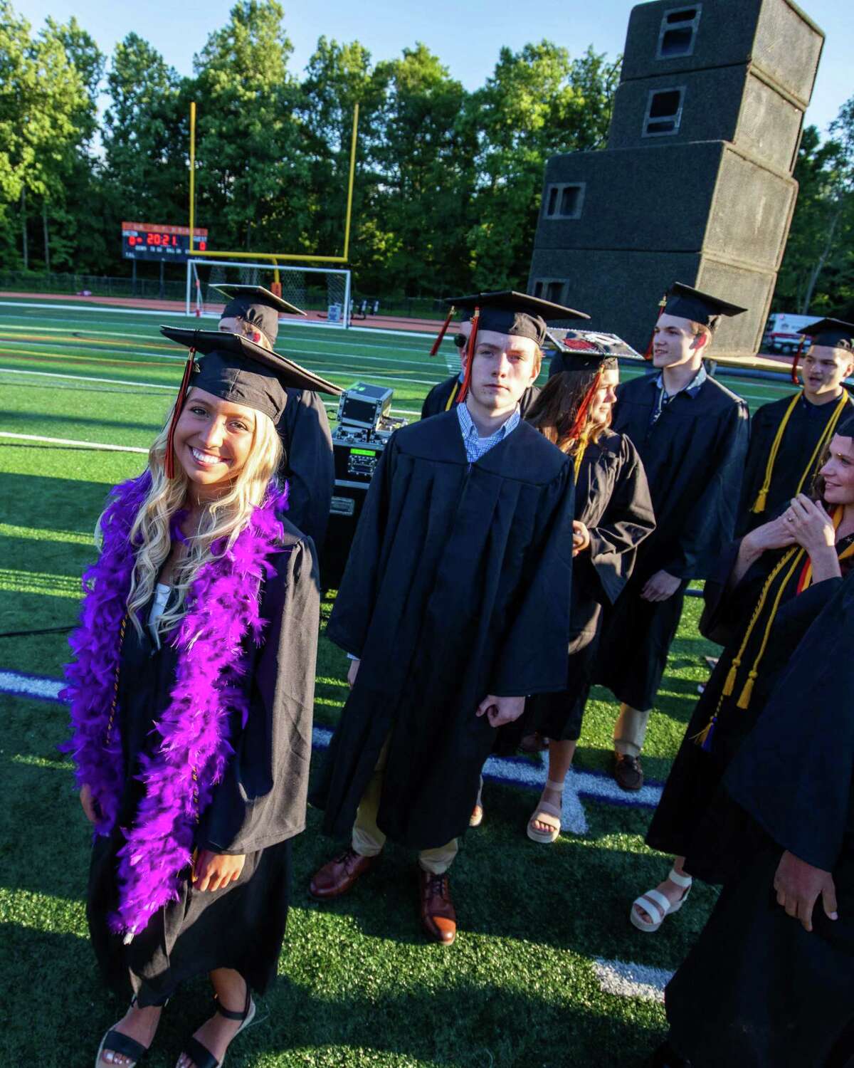Shelton High School graduation for the Class of 2021 on Wednesday, June 16 2021.