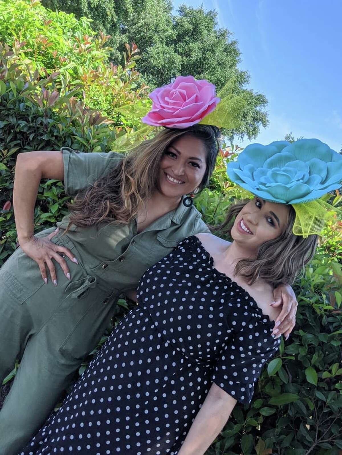 Gina Jaramillo, who owns Happy Chick Beauty Designs, is selling headpieces that are sure to stand out in the Fiesta crowds. Rather than wearing many small flowers on your head, Jaramillo's fascinator-style product lets Fiesta fans shuffle through the party with an oversized rose attached to their head. 