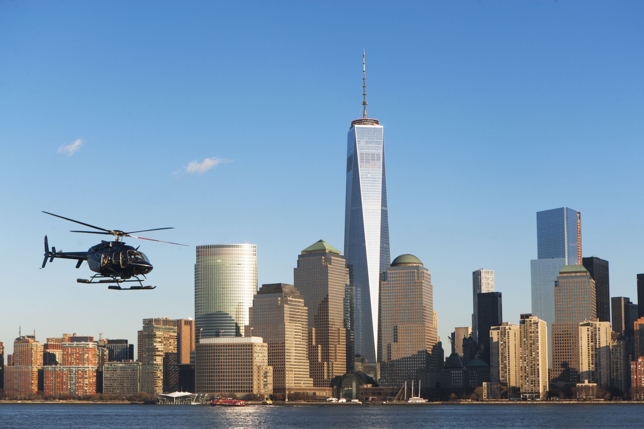 The company offers chartered helicopter flights between New York City and its airports, as well as other routes such as ferrying partiers from Los Ang