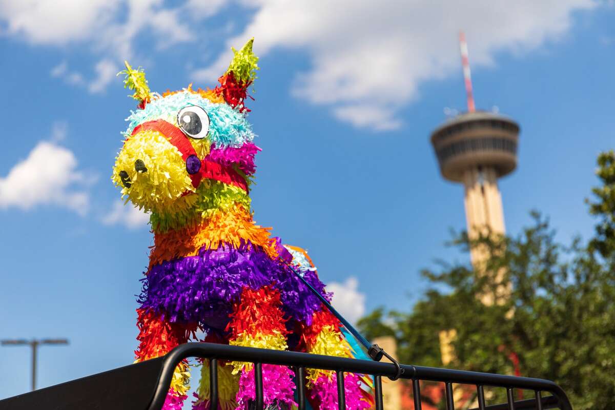San Antonians came out to ¡viva Fiesta baby! at the annual Hemisfair kickoff event, Fiesta Fiesta on Thursday, June 17, 2021.