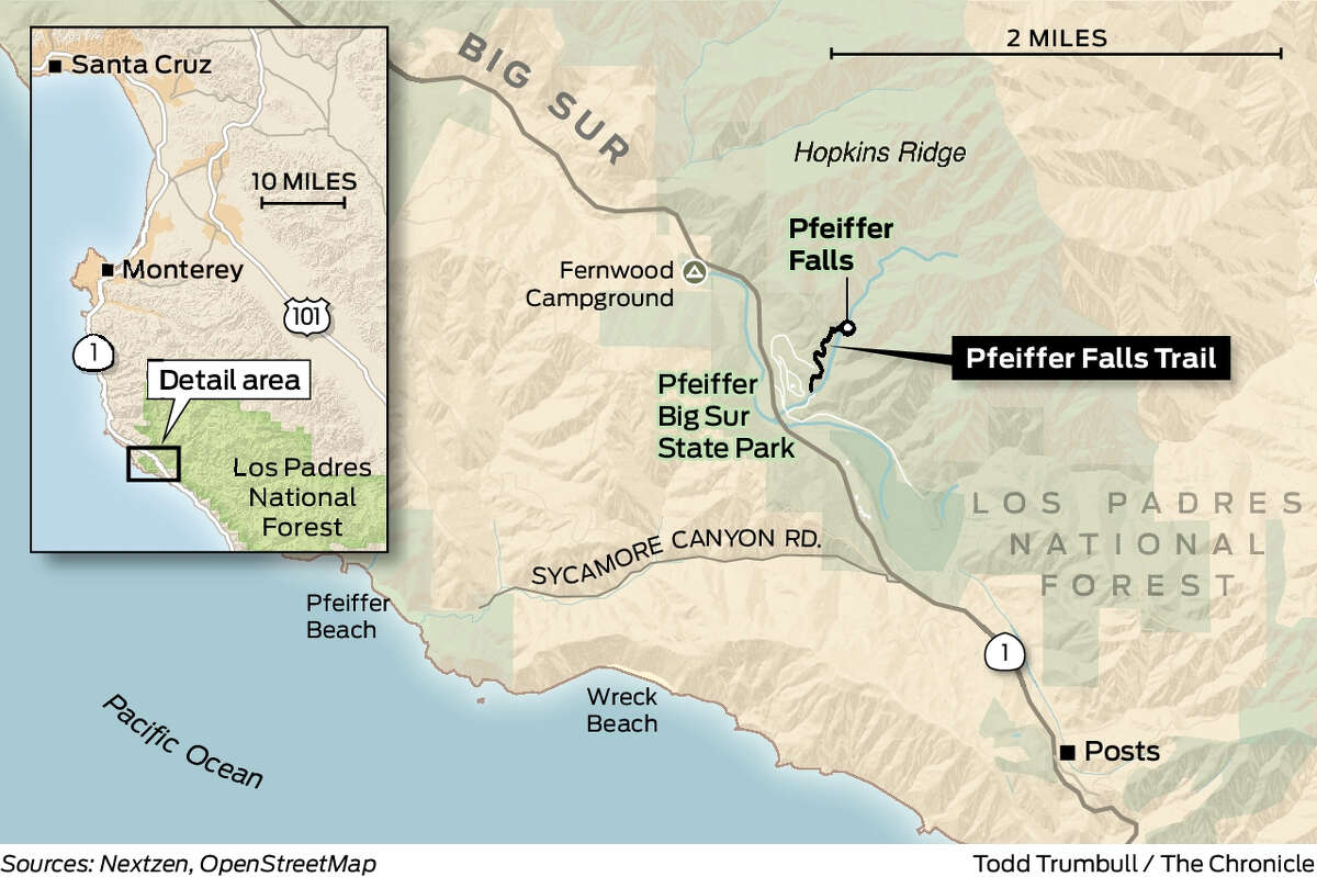 After fires and rains, Big Sur trails are in rough shape. But this one ...