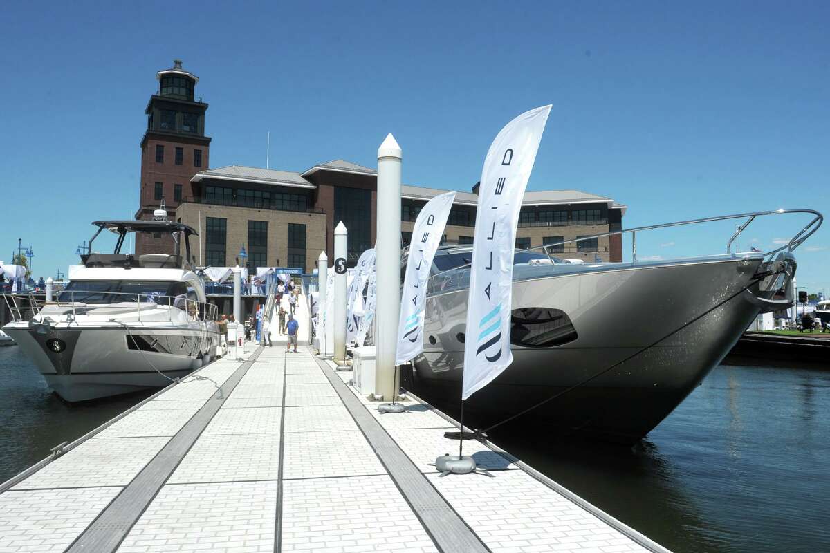 Steelpointe Harbor Marina hosted the Steelpointe Yacht and Charter Show in Bridgeport, Conn. in June of 2021.