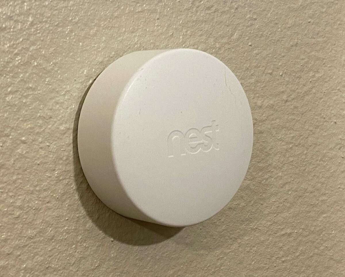 The Nest Temperature Sensor lets a customer control which rooms get the focus for heating or cooling. With the Nest app, customers can tell their thermostat that they want it to run heating and cooling based on the temperature in the room where the sensor is located.