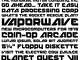 Moonjumper Alpha is a new font inspired by the Cow Palace logo, made by Fog City Gothic designer Ben Zotto.