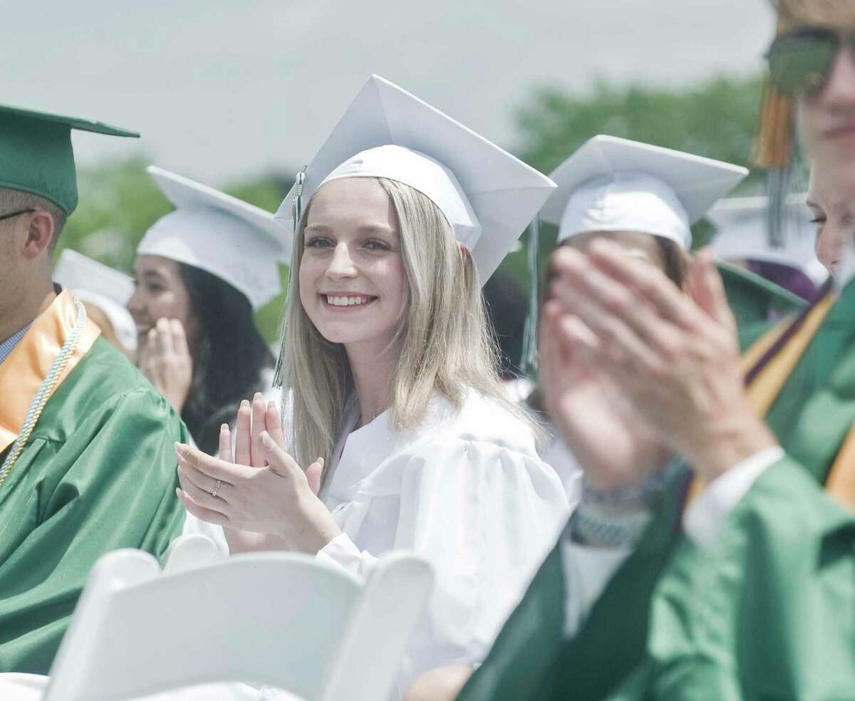 'You made it' New Milford High School graduates more than 300 students