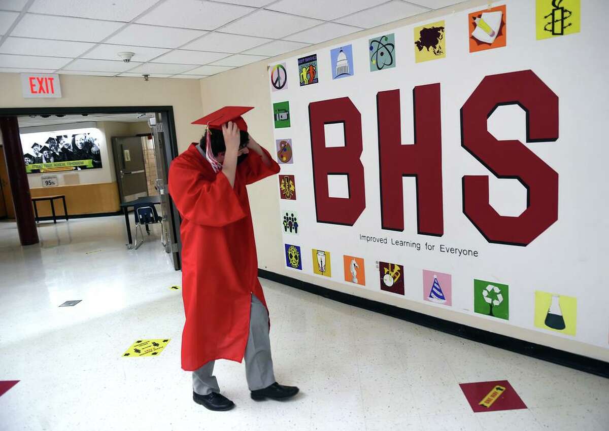 In Photos: Branford High School holds ‘normal’ graduation