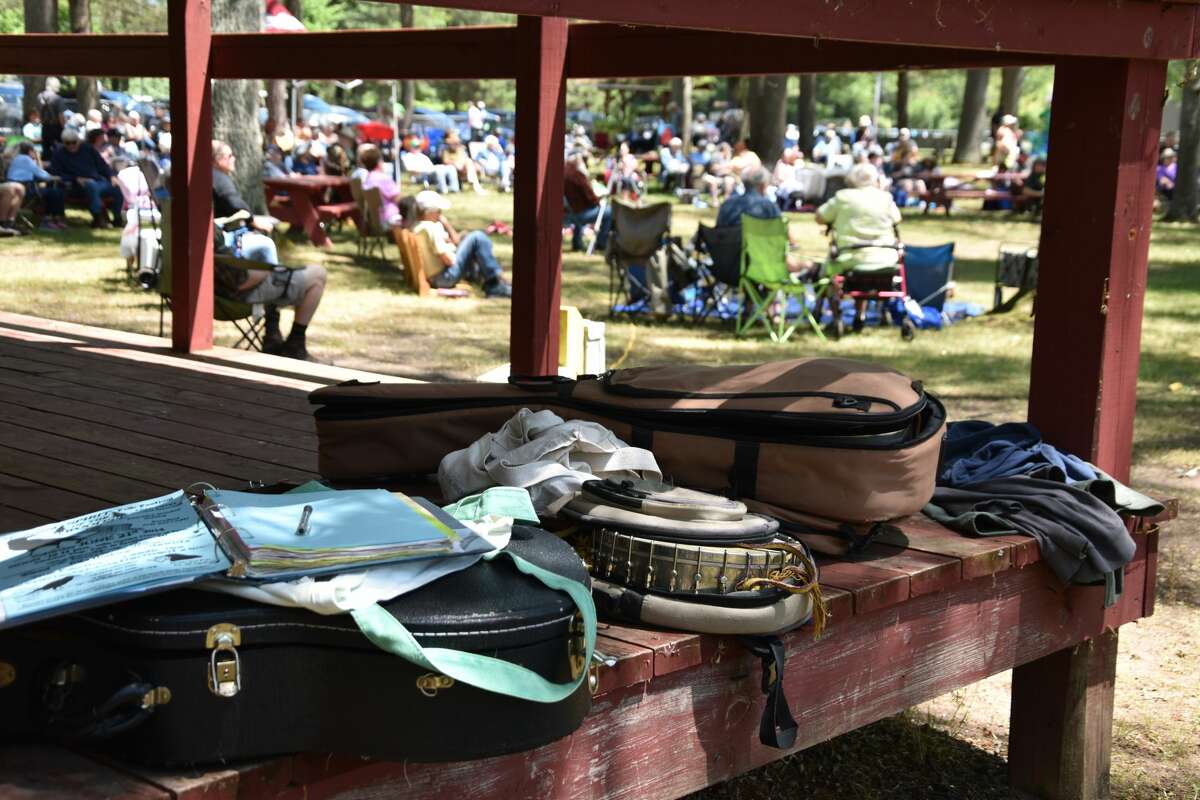 Dickson Township Park in Brethren was packed with people ready to make up for lost time after the 2020 miss for the annual Spirit of the Woods Folk Festival.