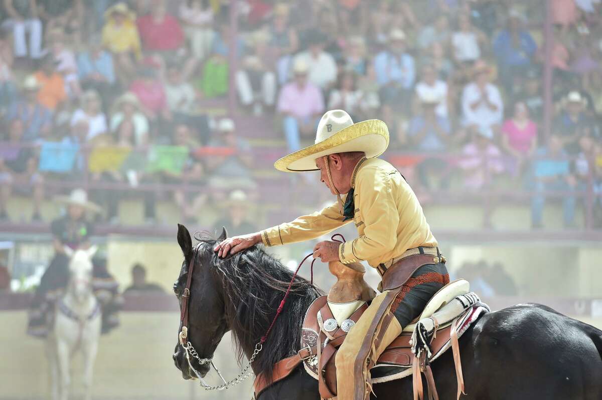 Robert Lopez is 78 years old and the oldest participant in the Day in Old Mexico and Charreada event Sunday afternoon.