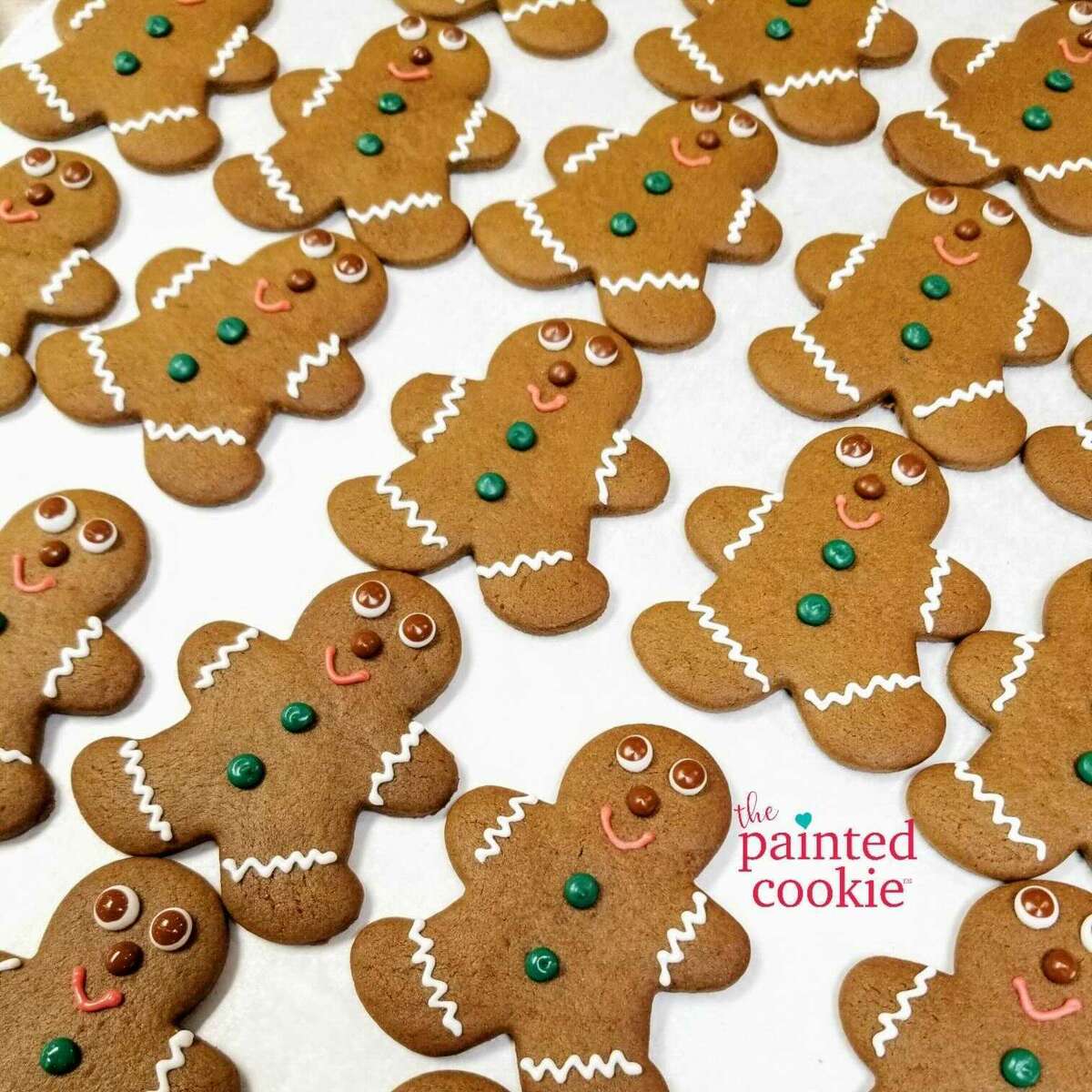 Susan Schmitt, owner of The Painted Cookie in Wilton, Conn., said she was asked to make gingerbread men for the Netflix movie, 