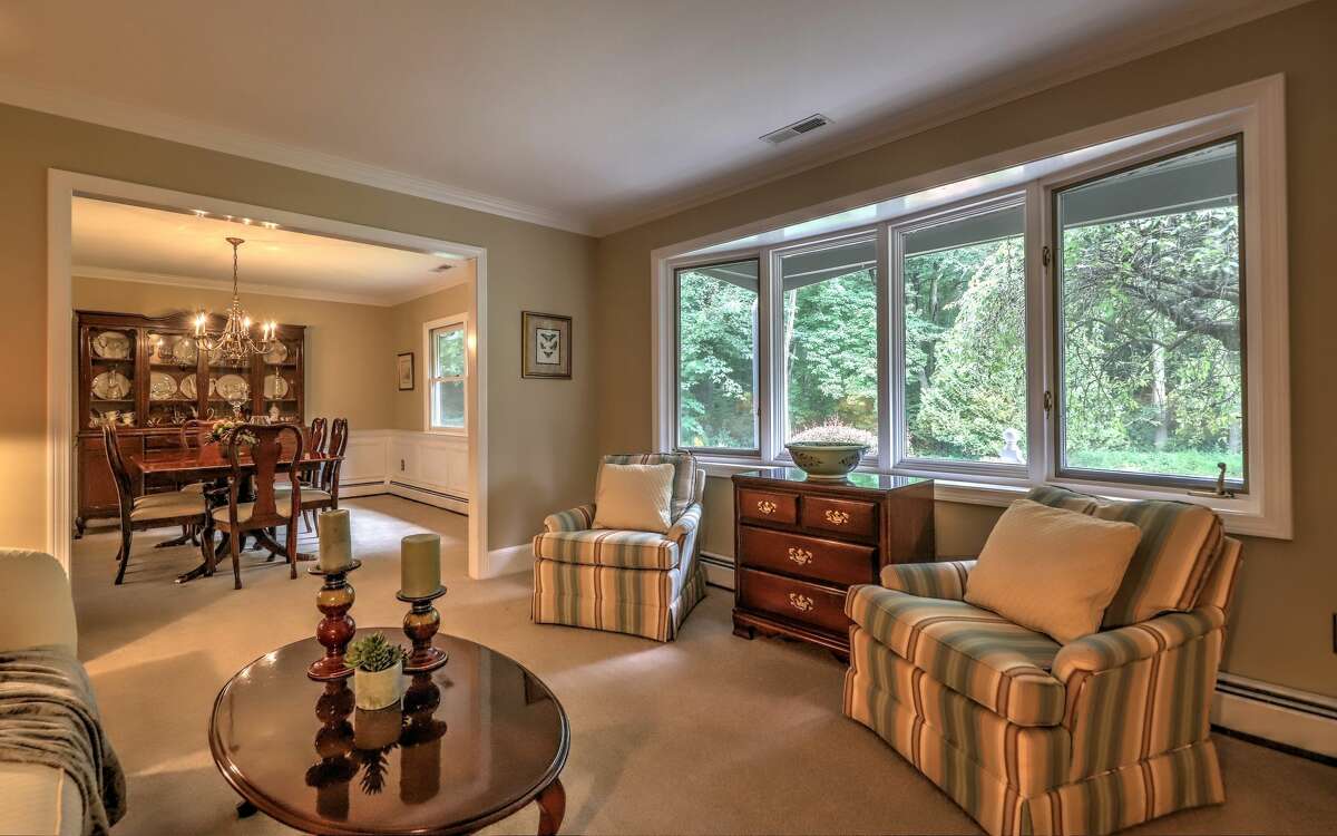 Milford ranch with glassenclosed indoor pool on the market for 595K