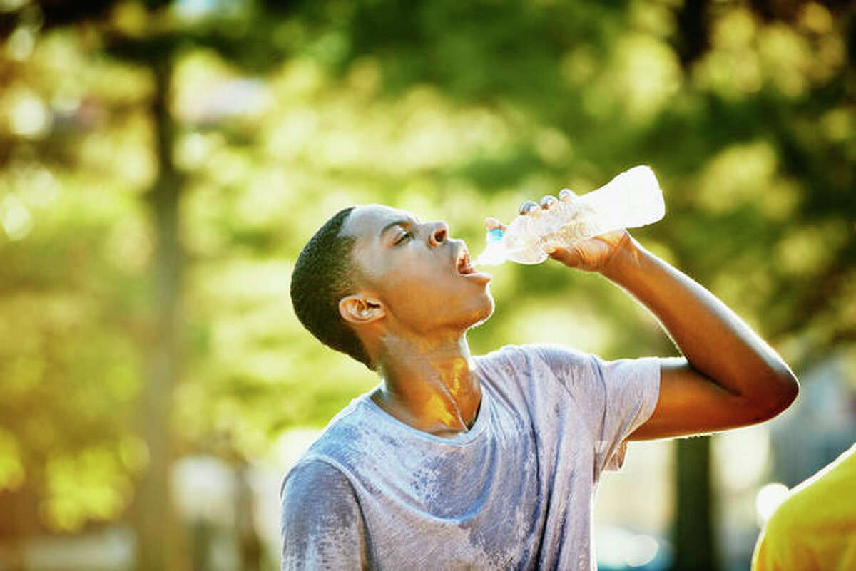 One of the most important things to remember to do when outside during the summer is to stay hydrated!