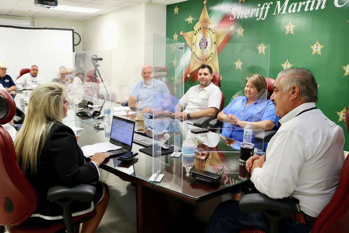 The Webb County Jail passed its Texas Commission on Jail Standards inspection for 13th consecutive year, according to Sheriff Martin Cuellar. Authorities are seen here talking about the jail inspection.
