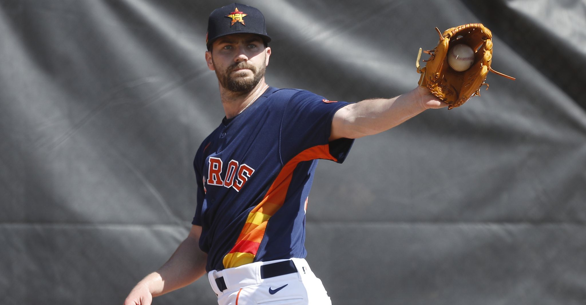 Austin Pruitt gets 2021 AL championship ring from Astros