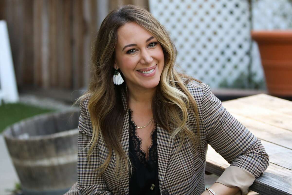 UNIVERSAL CITY, CALIFORNIA - DECEMBER 15: Actress Haylie Duff visits Hallmark Channel's "Home & Family" at Universal Studios Hollywood on December 15, 2020 in Universal City, California. (Photo by Paul Archuleta/Getty Images)