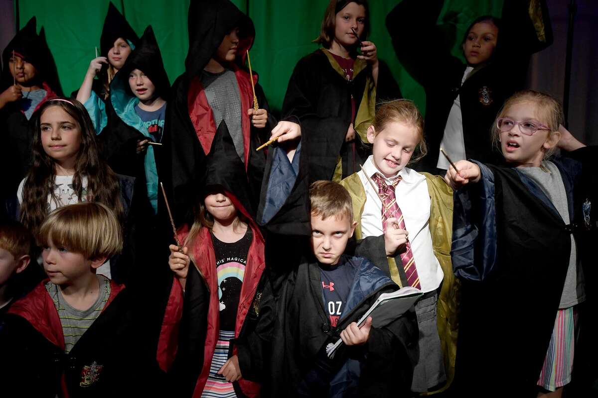 Campers explore the magical world of Harry Potter