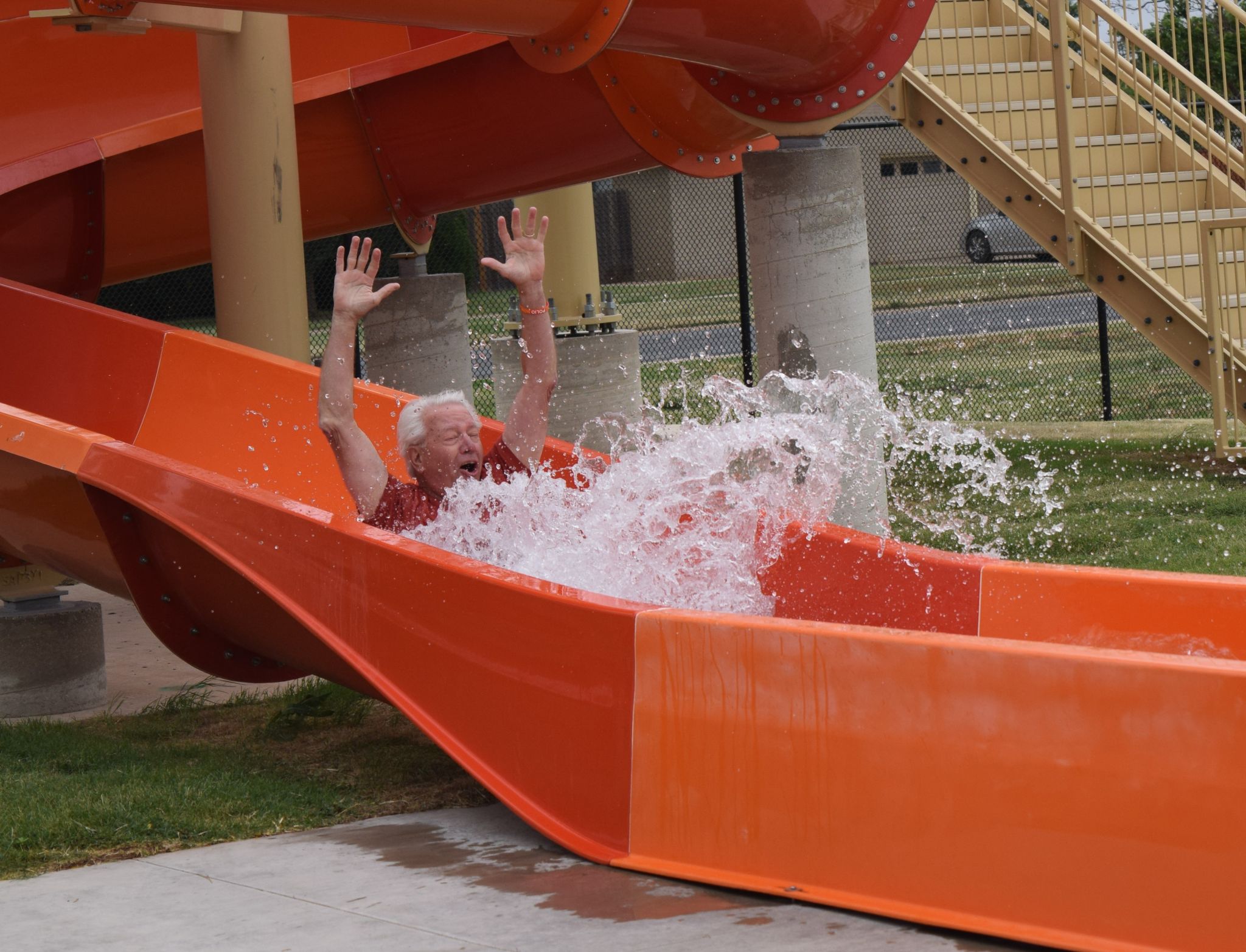 City, business leaders celebrate opening of new aquatic center