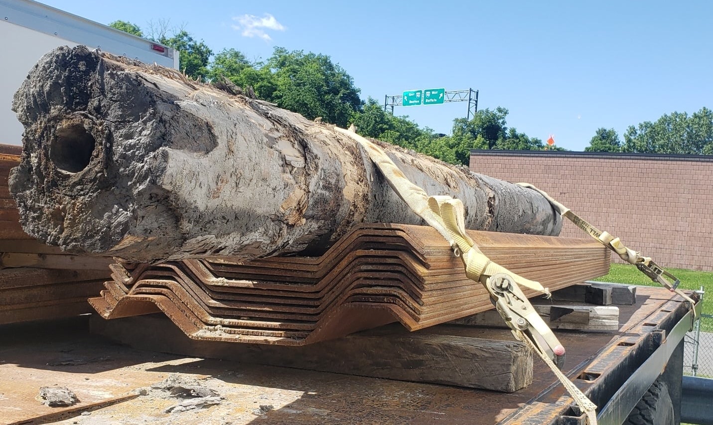 Albany Water Department uncovers a bit of history under streets near