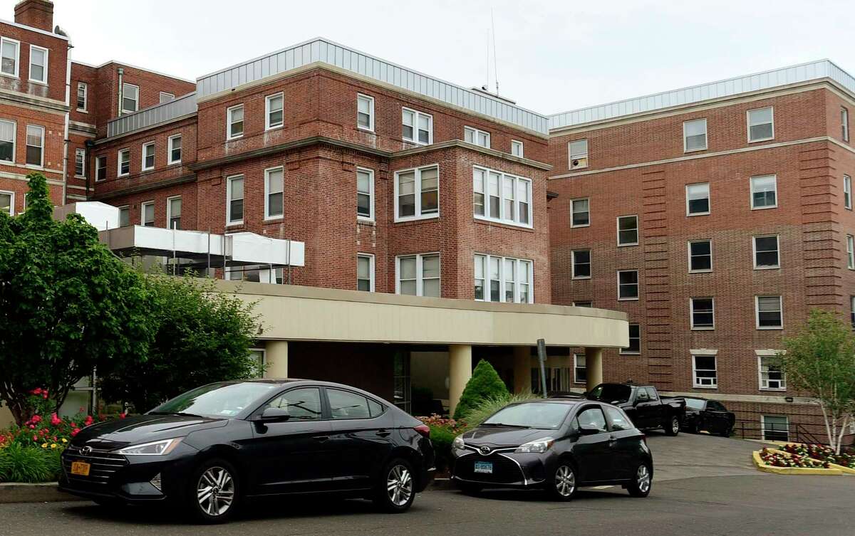 Norwalk Hospital plans to tear down several older buildings as part of renovations Tuesday, June 22, 2021, in Norwalk, Conn. The hospital plans to tear down several older buildings as part of renovations.