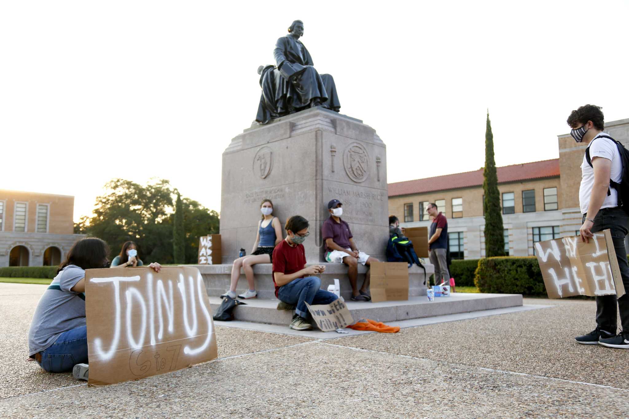 Rice Task Force to consider relocation of William Marsh Rice statue