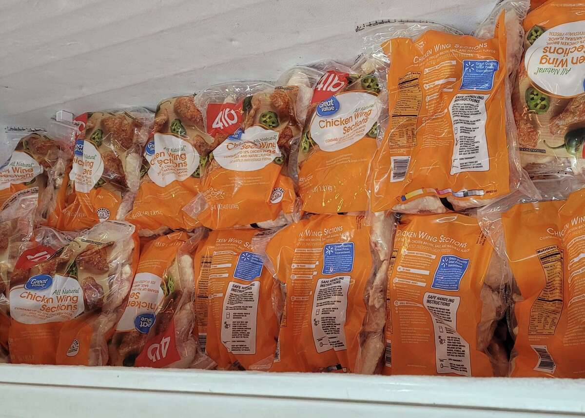 Cypress Assistance Ministries received donations of chicken and bacon from Tyson Foods