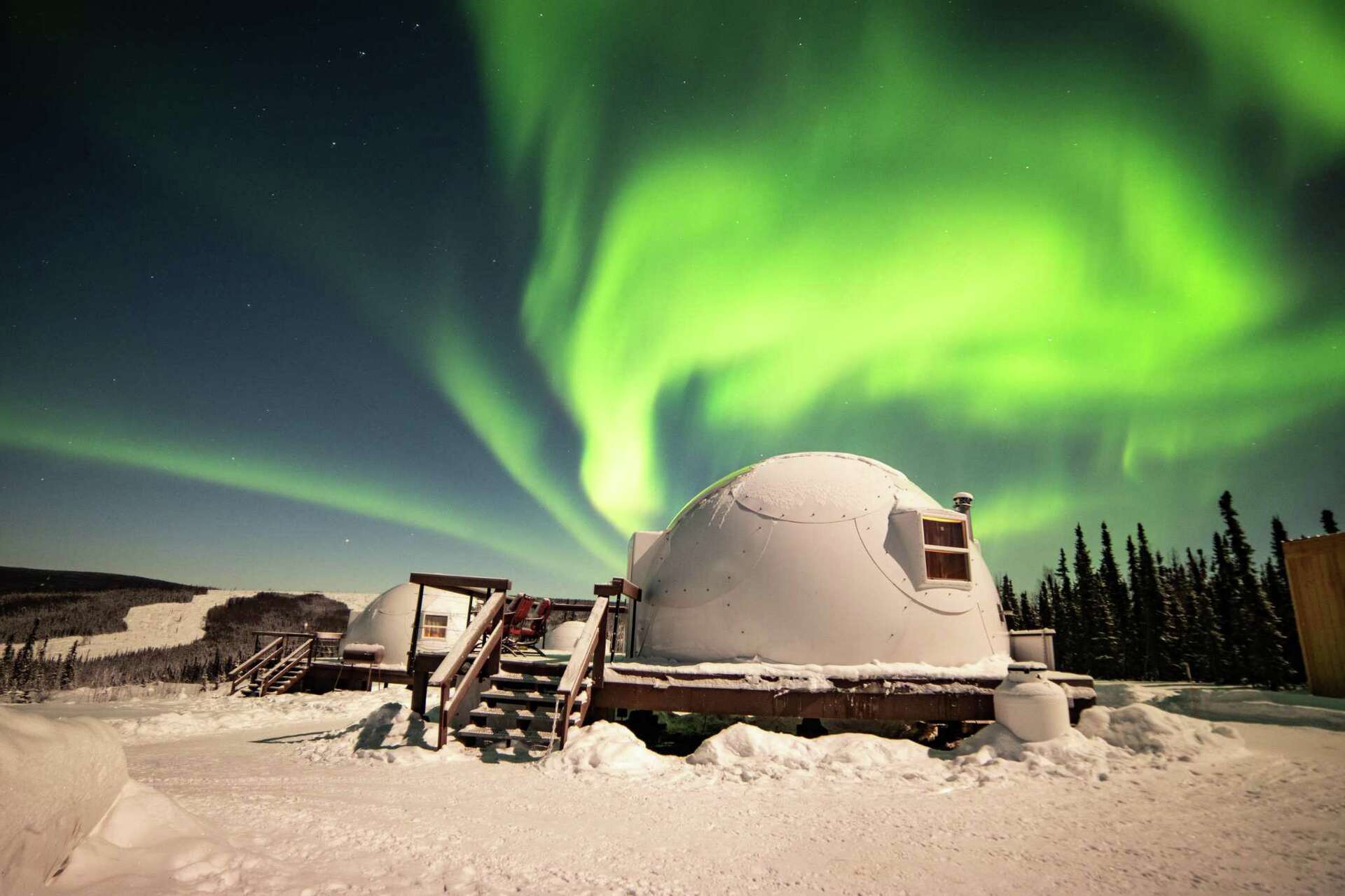 Must-see travel: This camp is the ultimate base to chase the Northern  Lights in Alaska