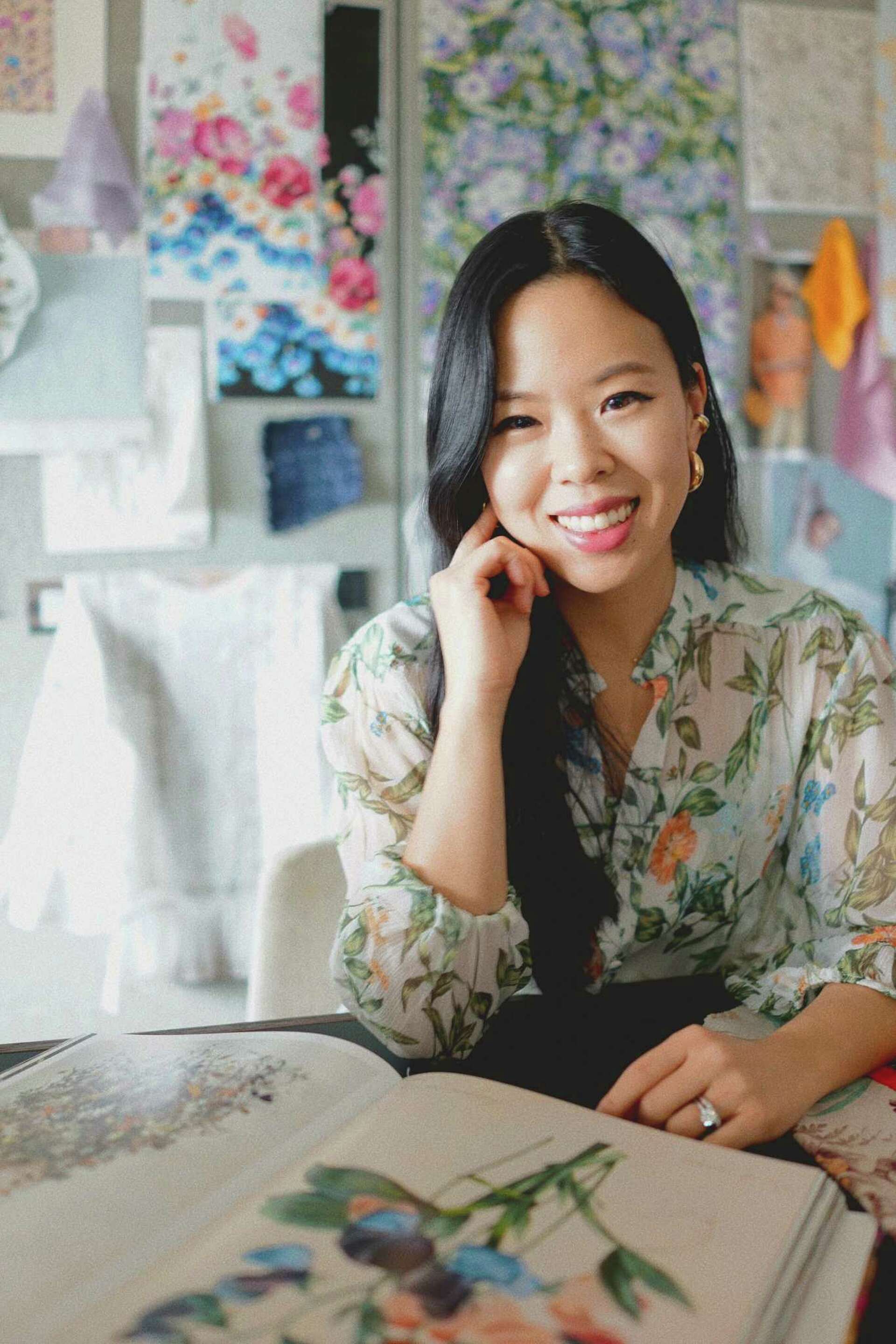 dress designers in houston tx Meet fashion designer Christy Lee and her luxe prints Country Road Denim Midi Color:Polka Dot Lace Wedding Dresses For Sale Blue quinceanera