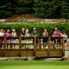 Fans watch the closing ceremony of the Dow Great Lakes Bay Invitational on Saturday, July 20, 2019 at Midland Country Club. (Katy Kildee/kkildee@mdn.net)