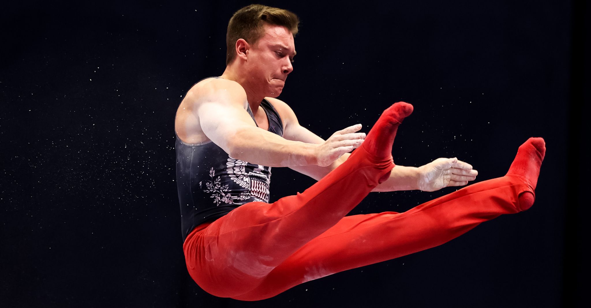 National champ Brody Malone ahead at U.S. Olympic gymnastic trials