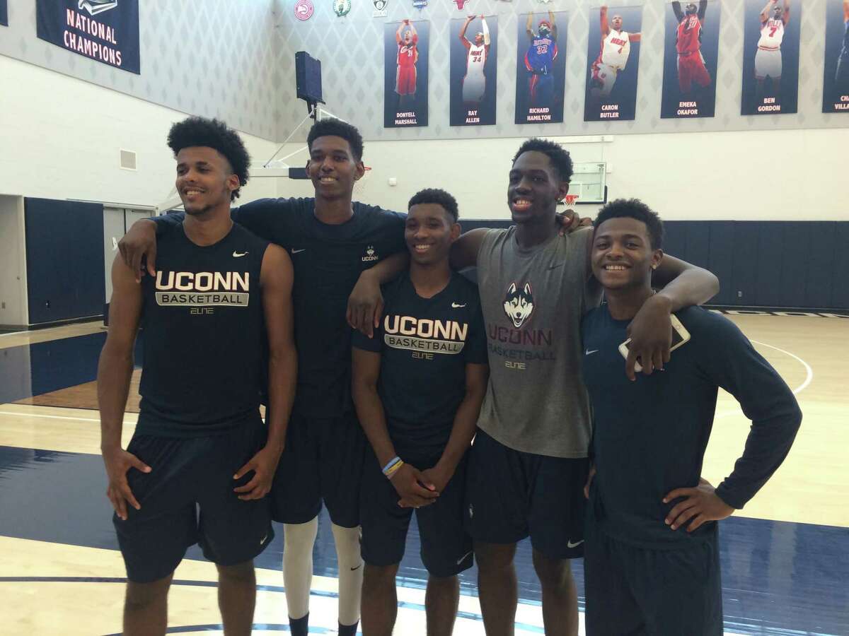 UConn’s “Top Five” recruiting class of 2016 of, from left, Vance Jackson, Juwan Durham, Christian Vital, Mamadou Diarra and Alterique Gilbert wound up taking wildly divergent paths.